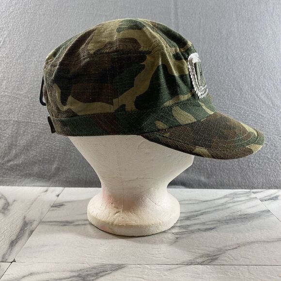 Rue 21 Hat Womens Green Camouflage Strapback Cap Adjustable NEW - Picture 3 of 9
